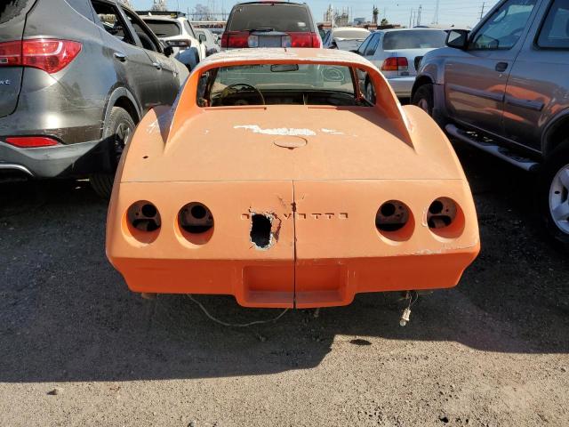 1Z37Z4S406380 - 1974 CHEVROLET CORVETTE ORANGE photo 6