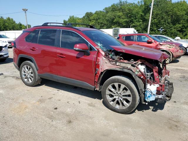 2T3C1RFV7MW142414 - 2021 TOYOTA RAV4 XLE PREMIUM RED photo 4