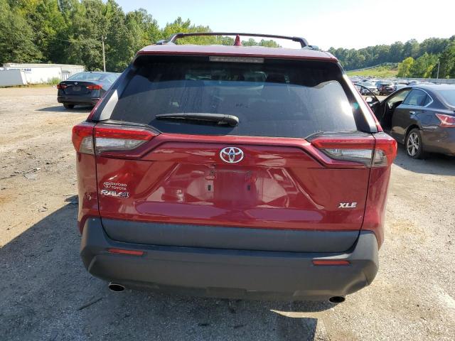 2T3C1RFV7MW142414 - 2021 TOYOTA RAV4 XLE PREMIUM RED photo 6