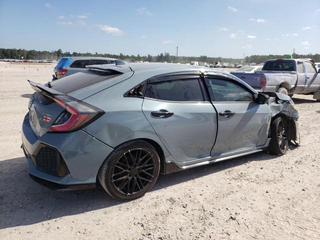 SHHFK7H45HU231430 - 2017 HONDA CIVIC SPORT BLUE photo 3