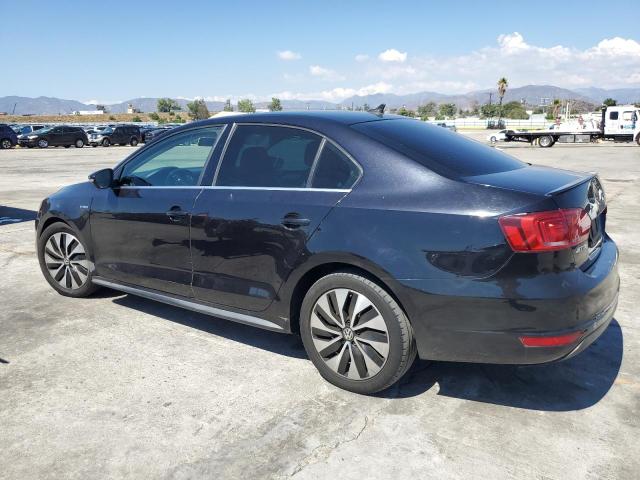 3VW637AJ1DM263034 - 2013 VOLKSWAGEN JETTA HYBRID GRAY photo 2