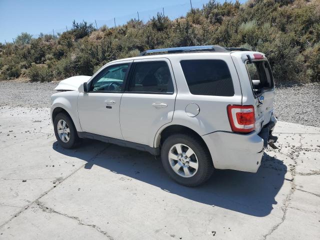 1FMCU9EG8CKA07651 - 2012 FORD ESCAPE LIMITED WHITE photo 2