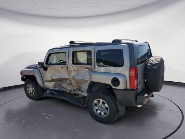 5GTEN13E598116550 - 2009 HUMMER H3 SILVER photo 2