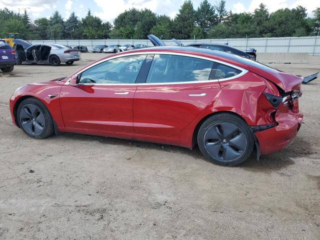 5YJ3E1EBXJF129722 - 2018 TESLA MODEL 3 Qırmızı foto 2