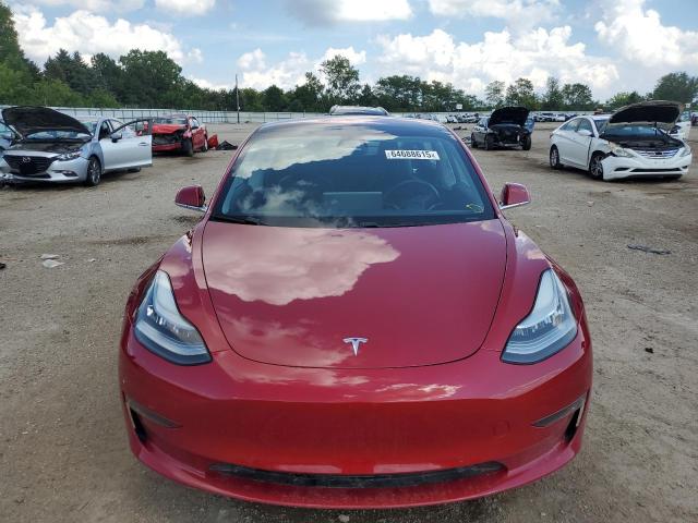 5YJ3E1EBXJF129722 - 2018 TESLA MODEL 3 Qırmızı foto 5