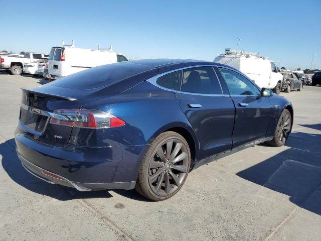 5YJSA1DP1DFP11281 - 2013 TESLA MODEL S Mavi foto 3