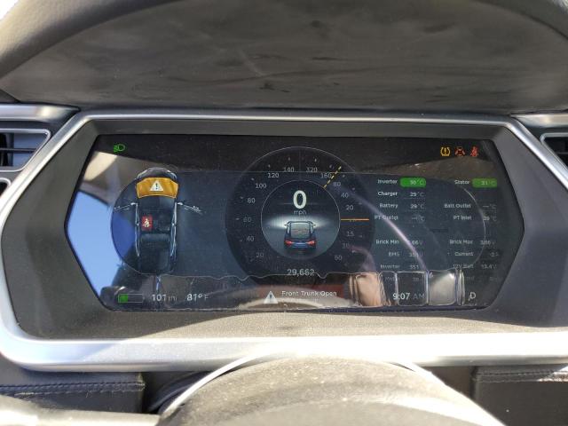 5YJSA1DP1DFP11281 - 2013 TESLA MODEL S Mavi foto 9