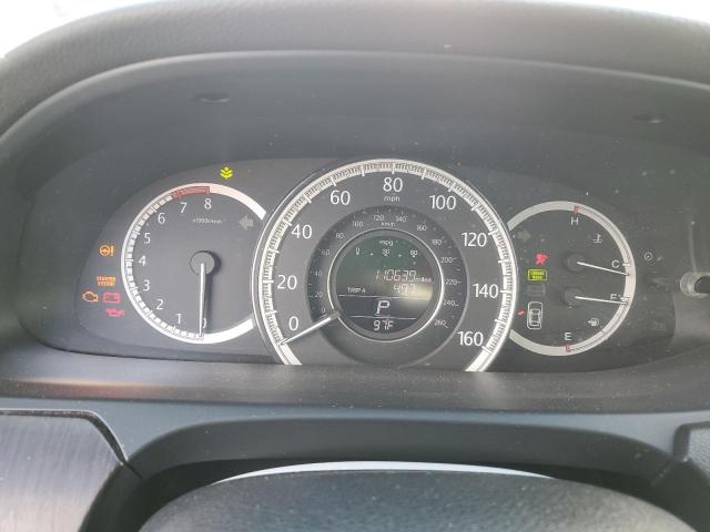 1HGCR2F71DA059594 - 2013 HONDA ACCORD EX SILVER photo 9