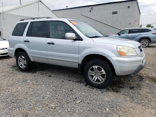 2HKYF18583H607973 - 2003 HONDA PILOT EXL SILVER photo 4