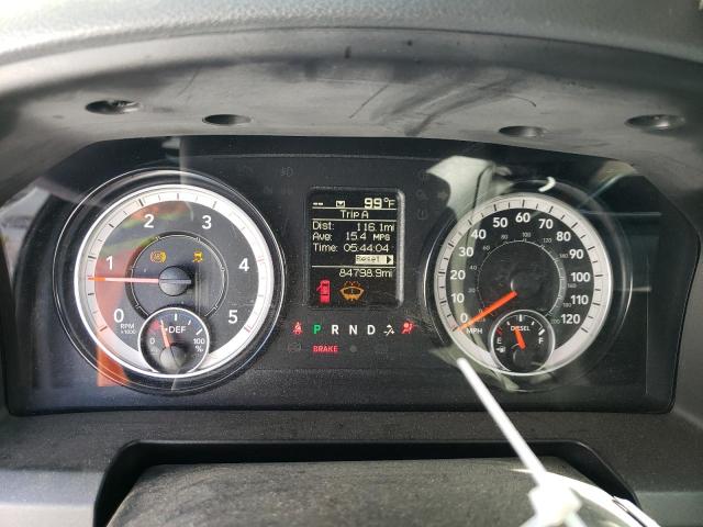 3C6UR5DL9JG403147 - 2018 RAM 2500 SLT თეთრი ფოტო 9