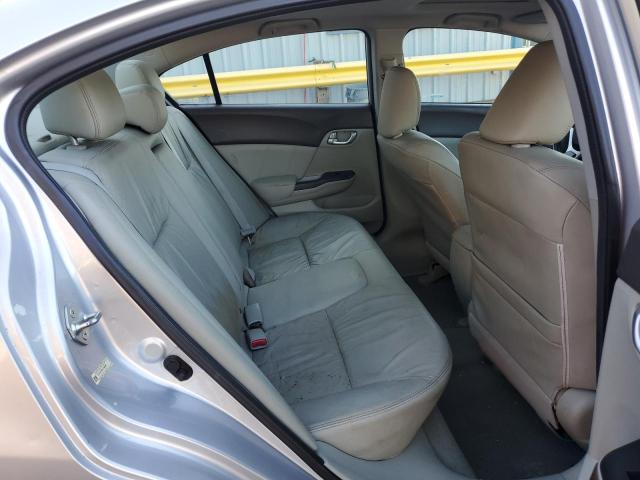 19XFB2F90CE348382 - 2012 HONDA CIVIC EXL SILVER photo 10