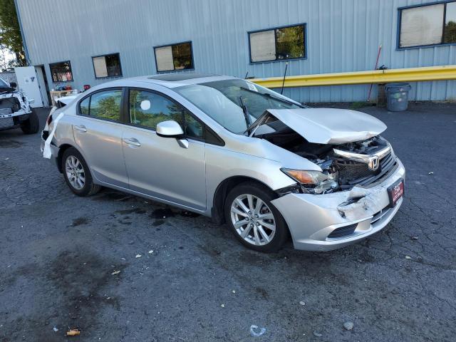 19XFB2F90CE348382 - 2012 HONDA CIVIC EXL SILVER photo 4