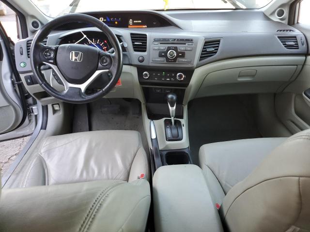 19XFB2F90CE348382 - 2012 HONDA CIVIC EXL SILVER photo 8