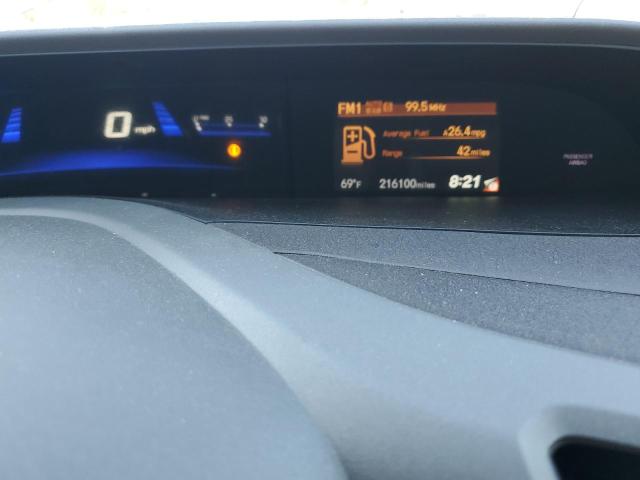 19XFB2F90CE348382 - 2012 HONDA CIVIC EXL SILVER photo 9