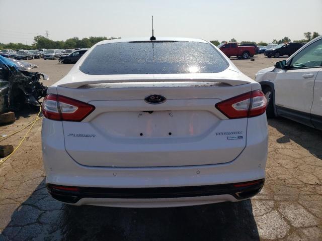 3FA6P0D93GR349619 - 2016 FORD FUSION TITANIUM WHITE photo 6