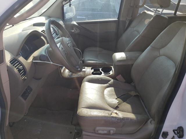 5N1AR18U86C616183 - 2006 NISSAN PATHFINDER LE WHITE photo 7