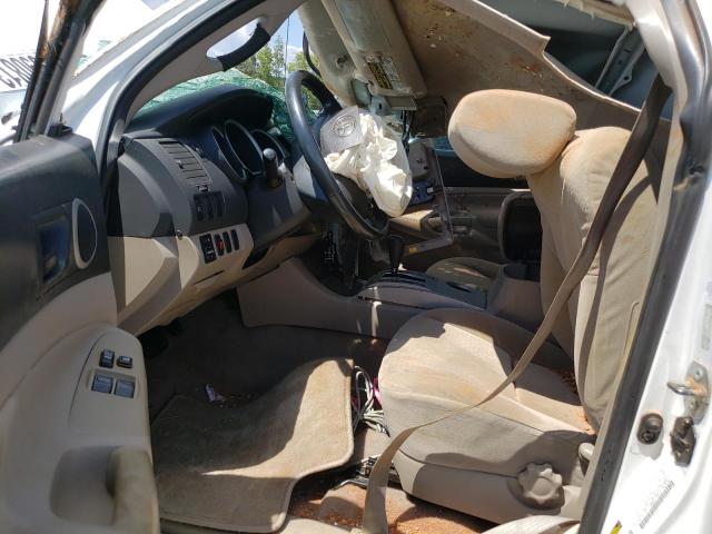 5TETU62N56Z220479 - 2006 TOYOTA TACOMA PRERUNNER ACCESS CAB WHITE photo 7
