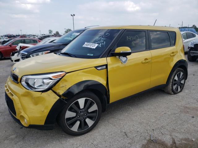 KNDJX3A59F7149017 - 2015 KIA SOUL ! YELLOW photo 1