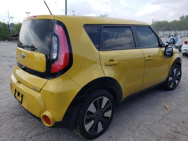 KNDJX3A59F7149017 - 2015 KIA SOUL ! YELLOW photo 3