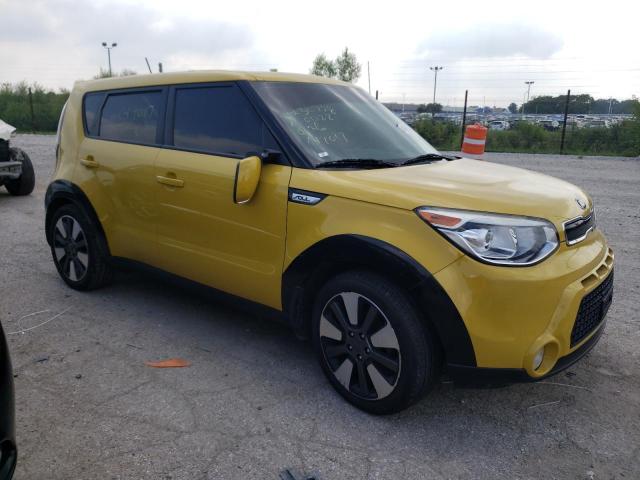 KNDJX3A59F7149017 - 2015 KIA SOUL ! YELLOW photo 4