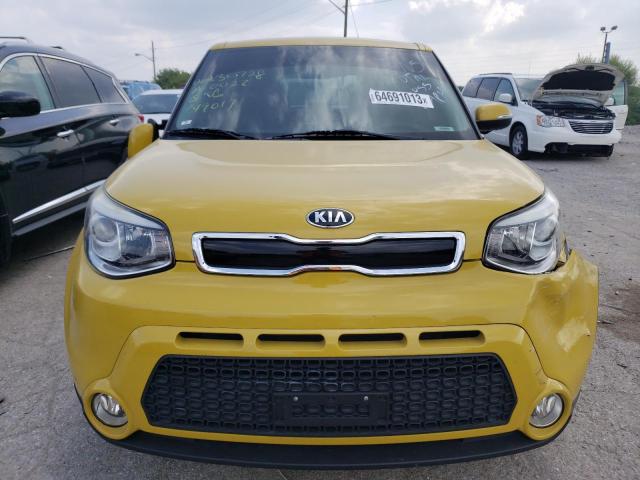 KNDJX3A59F7149017 - 2015 KIA SOUL ! YELLOW photo 5