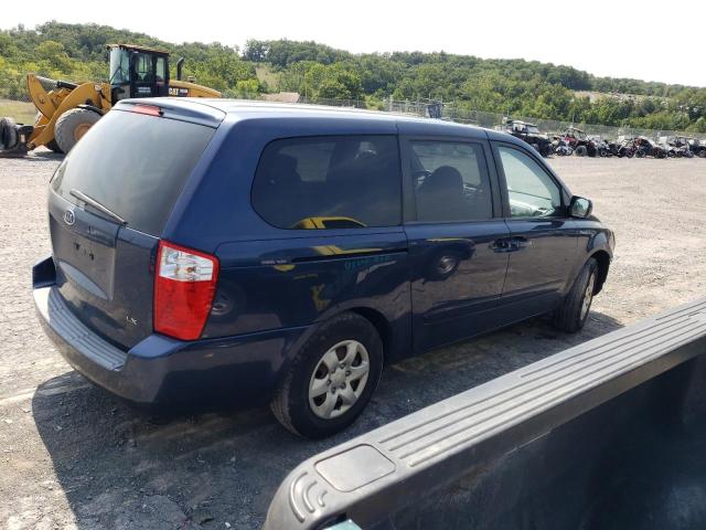 KNDMB233066048276 - 2006 KIA SEDONA EX BLUE photo 3