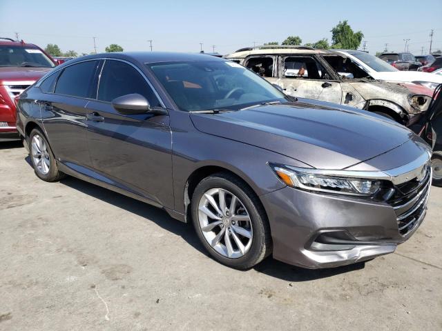 1HGCV1F15MA075668 - 2021 HONDA ACCORD LX GRAY photo 4