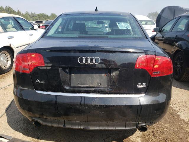 WAUEH78E18A165114 - 2008 AUDI A4 S-LINE 3.2 QUATTRO BLACK photo 6