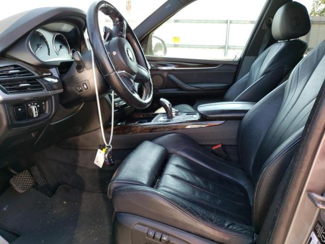 5UXKS4C51F0N05621 - 2015 BMW X5 XDRIVE35D GRAY photo 7