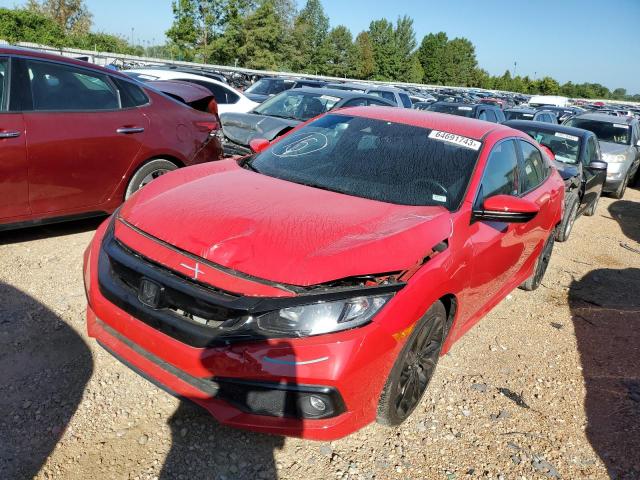 2HGFC2F84MH526600 - 2021 HONDA CIVIC SPORT 红色 照片 1