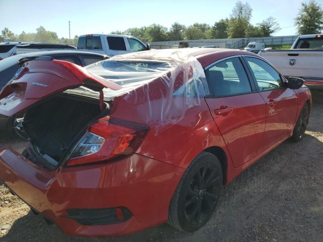 2HGFC2F84MH526600 - 2021 HONDA CIVIC SPORT 红色 照片 3