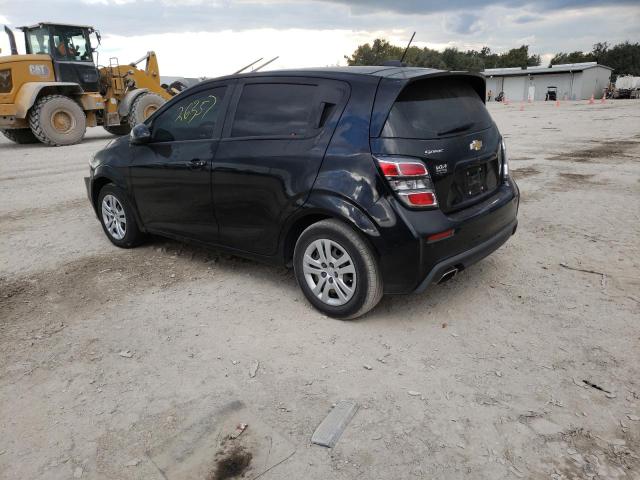 1G1JG6SB8L4115744 - 2020 CHEVROLET SONIC BLACK photo 3