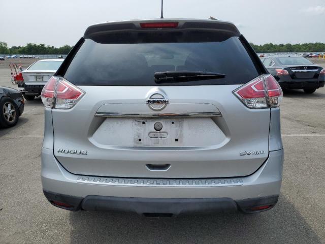 KNMAT2MV8FP505801 - 2015 NISSAN ROGUE S SILVER photo 6