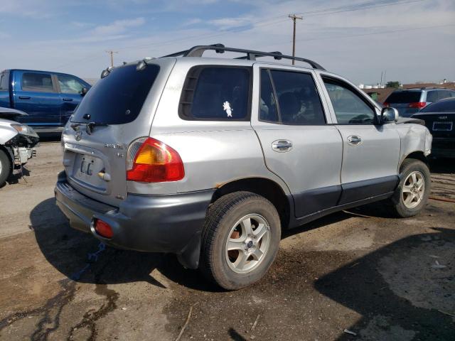 KM8SC73D62U247294 - 2002 HYUNDAI SANTA FE GLS SILVER photo 3