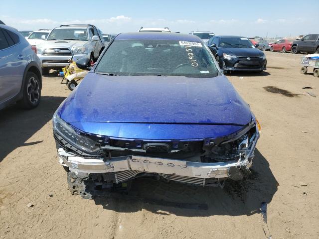 1HGCV2F32MA019257 - 2021 HONDA ACCORD SPORT BLUE photo 5