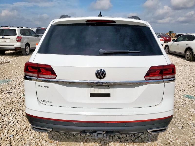 1V2WR2CA2PC510258 - 2023 VOLKSWAGEN ATLAS SE Սպիտակ լուսանկար 6