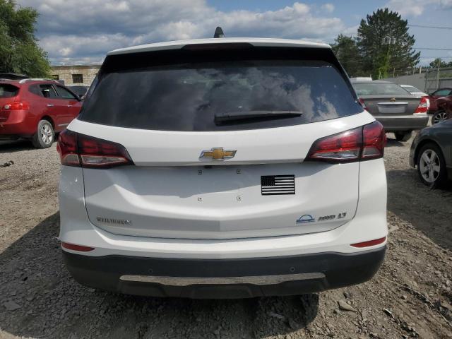 3GNAXUEV2NL274751 - 2022 CHEVROLET EQUINOX LT WHITE photo 6