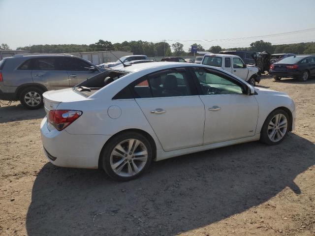 1G1PG5SB1E7364781 - 2014 CHEVROLET CRUZE LTZ WHITE photo 3