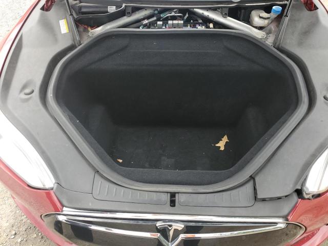 5YJSA1E2XGF129235 - 2016 TESLA MODEL S RED photo 11