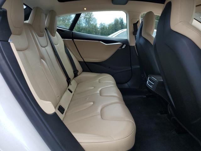5YJSA1S19EFP61670 - 2014 TESLA MODEL S WHITE photo 10