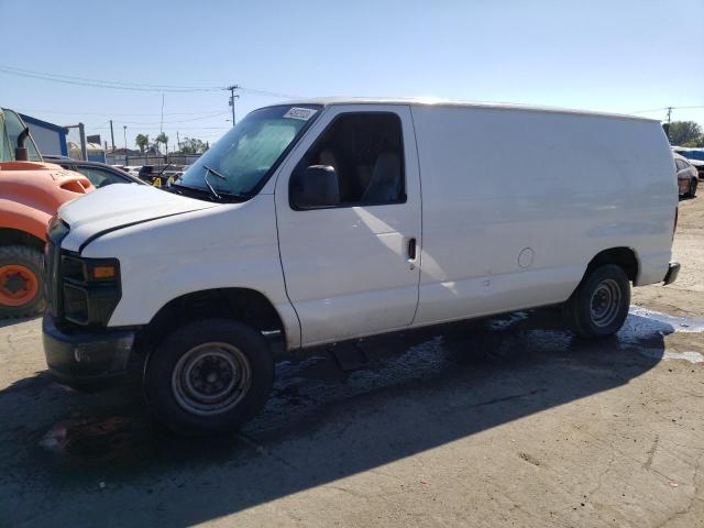 1FTNE14W28DB02903 - 2008 FORD ECONOLINE E150 VAN WHITE photo 1