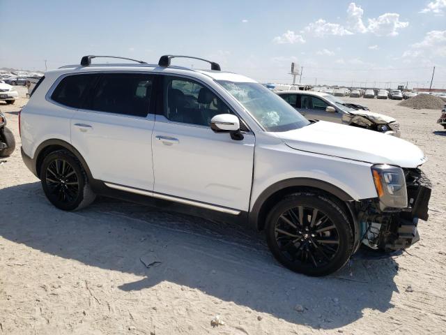 5XYP5DHC6LG024016 - 2020 KIA TELLURIDE SX WHITE photo 4