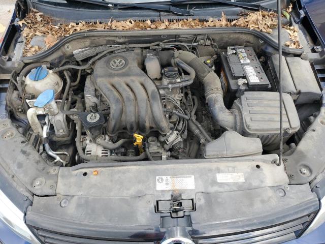 3VW2K7AJ9DM394262 - 2013 VOLKSWAGEN JETTA BASE 蓝色 照片 11