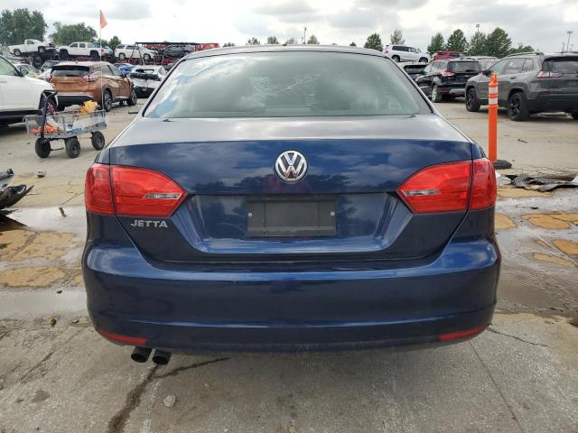 3VW2K7AJ9DM394262 - 2013 VOLKSWAGEN JETTA BASE 蓝色 照片 6