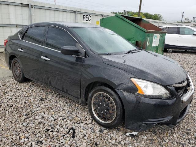 3N1AB7AP6FL692296 - 2015 NISSAN SENTRA S BLACK photo 4