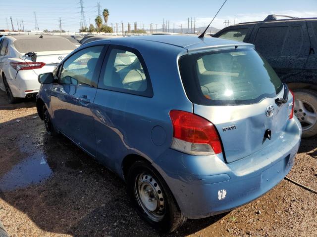 JTDJT4K30B5335517 - 2011 TOYOTA YARIS BLUE photo 2