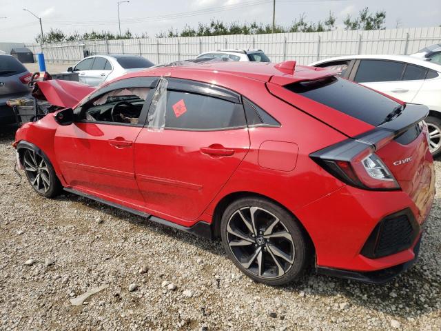 SHHFK7H46HU304787 - 2017 HONDA CIVIC SPORT 红色 照片 2