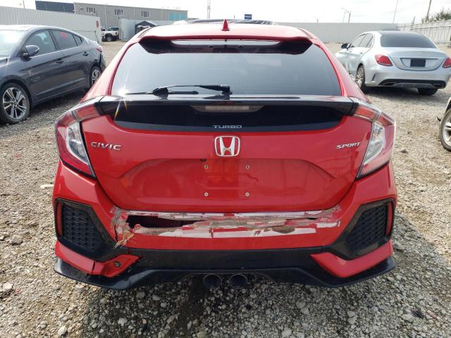 SHHFK7H46HU304787 - 2017 HONDA CIVIC SPORT 红色 照片 6