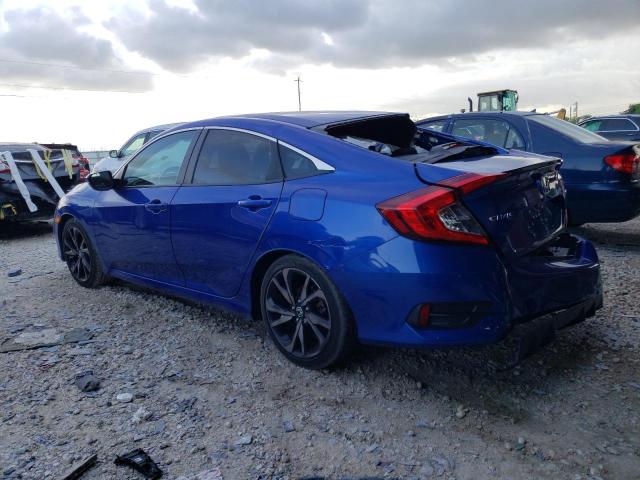 2HGFC2F82KH586579 - 2019 HONDA CIVIC SPORT 蓝色 照片 2