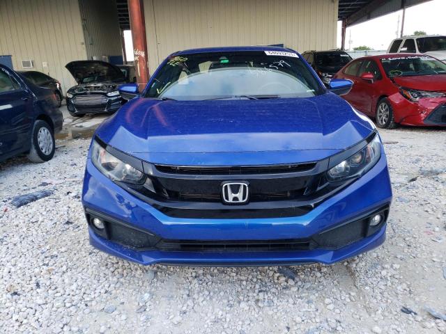 2HGFC2F82KH586579 - 2019 HONDA CIVIC SPORT 蓝色 照片 5
